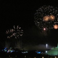 View the Magic Kingdom fireworks from the California Grill