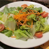 A dairy free salad at Wolfgang Puck