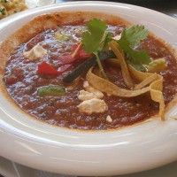 Tortilla Soup at Wolfgang Puck - the best!