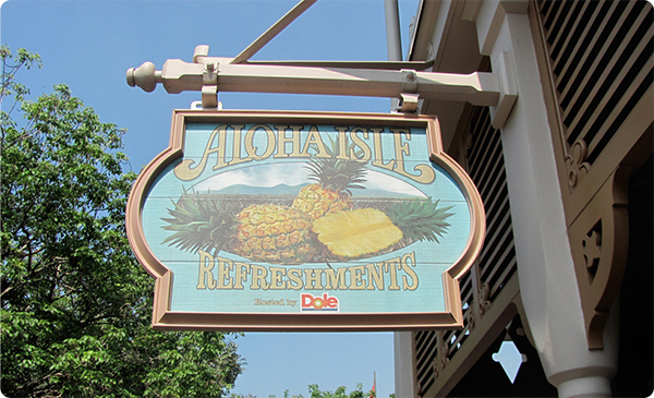 Aloha Isle in Adventureland