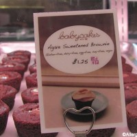 Agave sweetened brownies at Babycakes in Disney