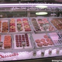 A counter full of allergy free baked treats