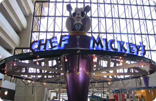 Chef Mickey's milk allergy