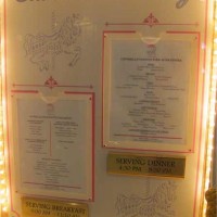 1900 Park Fare menus posted