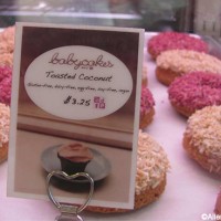 Toasted coconut doughnuts at Babycakes