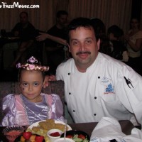 Chef Nicholas at Cinderella's Royal Table