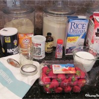 Allergen free 4th of July dessert ingredients