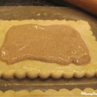 Pop tart filling of brown sugar and cinnamon