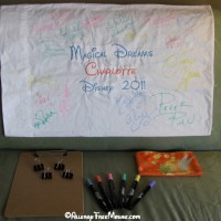 Pillow case autograph kit