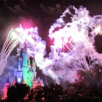 Desserts and fireworks at Tomorrowland Terrace