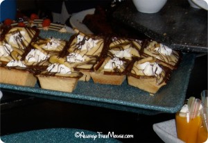 Desserts at Tomorrowland Terrace