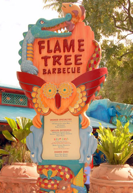 Flame Tree BBQ with a food allergy