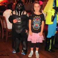 We met Darth Vader at Mama Melrose's