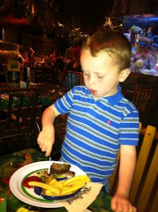 Food allergies at the Rainforest Cafe Downtown Disney