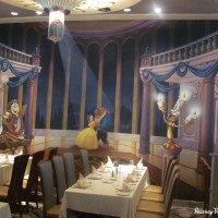 Inside Lumiere's Restaurant