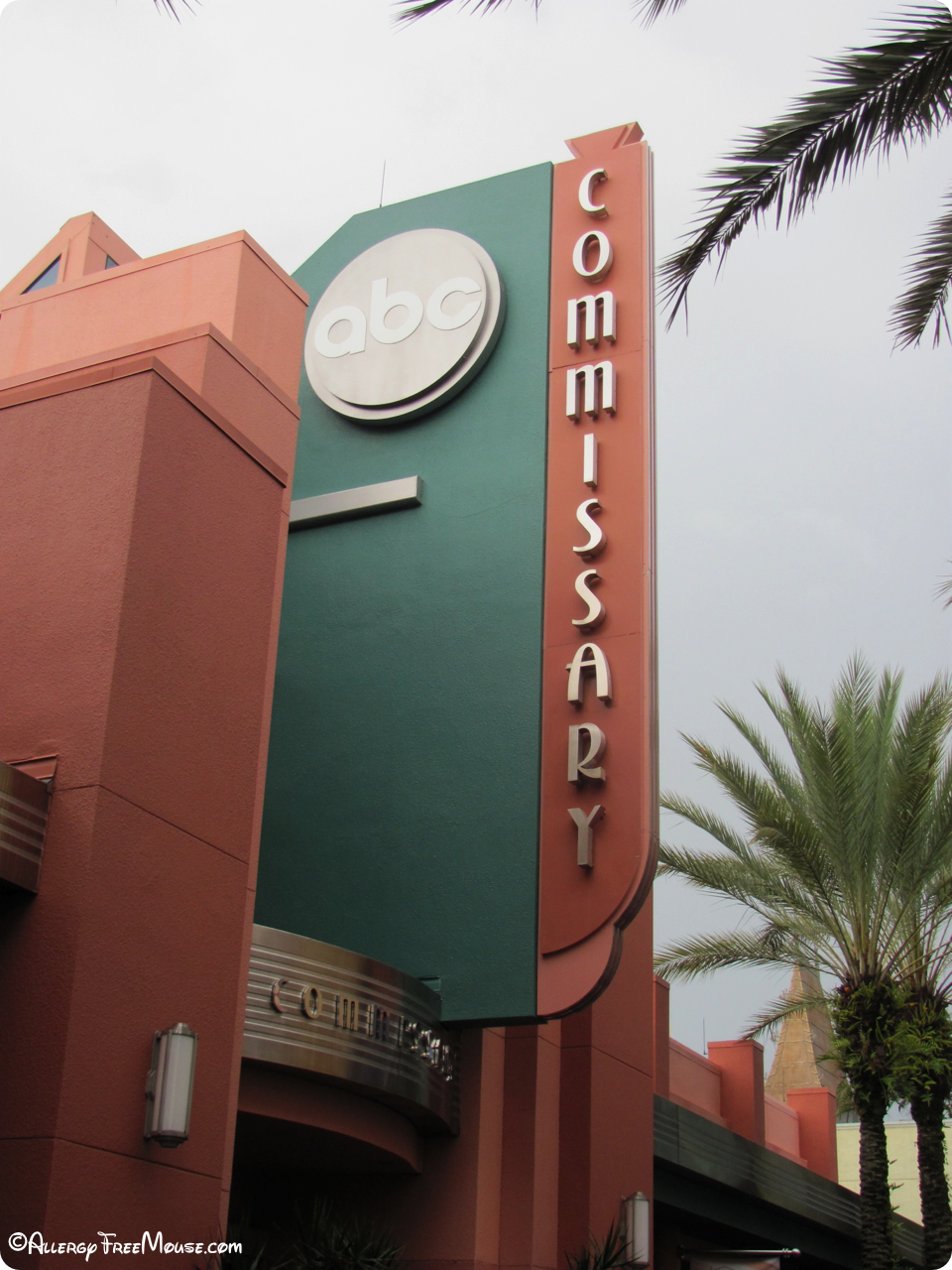 Dining at the ABC Commissary with food allergies