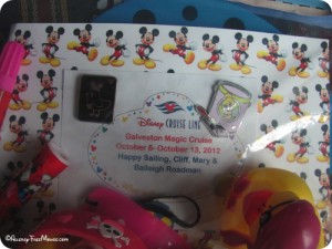Fish Extender gifts commemorating the cruise date