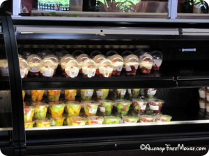 Earl of Sandwich salads and fruit cups