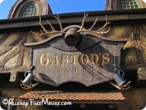 Gaston's Tavern food allergy review