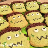 Food allergy-free Frankenstein cookie treats