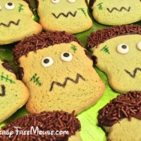 Food allergy-free Frankenstein cookies