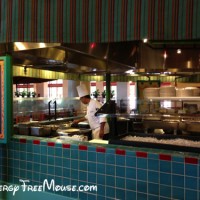 Chef Ricardo crafting the Mickey Pancakes