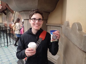 Food allergy options and Mickey's Very Merry Christmas Party