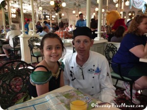 Chef Ron with Charlotte