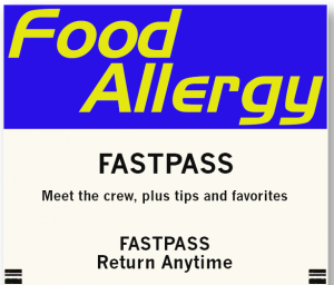Food Allergy FastPass podcast for Disney fans
