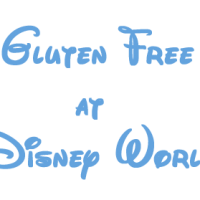 Gluten free dining at Disney World