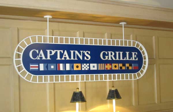 Disney's Captain's Grill with food allergies