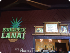 Polynesian Resort - Pineapple Lanai for Dole Whips