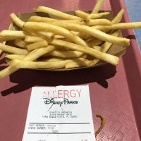 Quick snack at Electric Umbrella in EPCOT