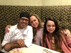 Chef Ricardo with us at Gasparilla Island Grill