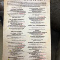Docking Bay 7 food allergy menu