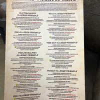 Docking Bay 7 food allergy menu